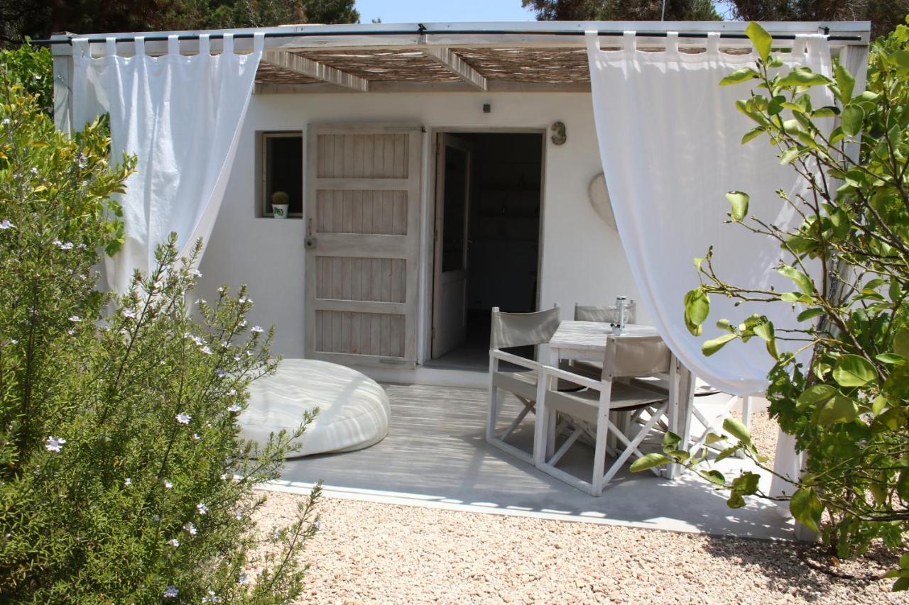 La Hacienda Aparthotel Sant Ferran de Ses Roques Bagian luar foto